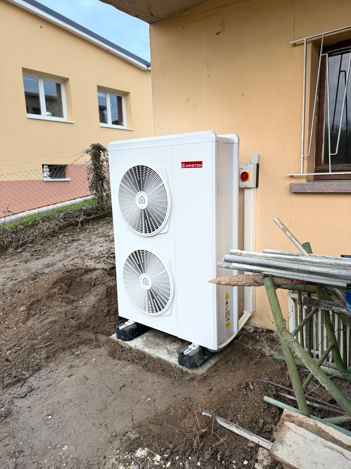 PAC air eau pour maison individuelle