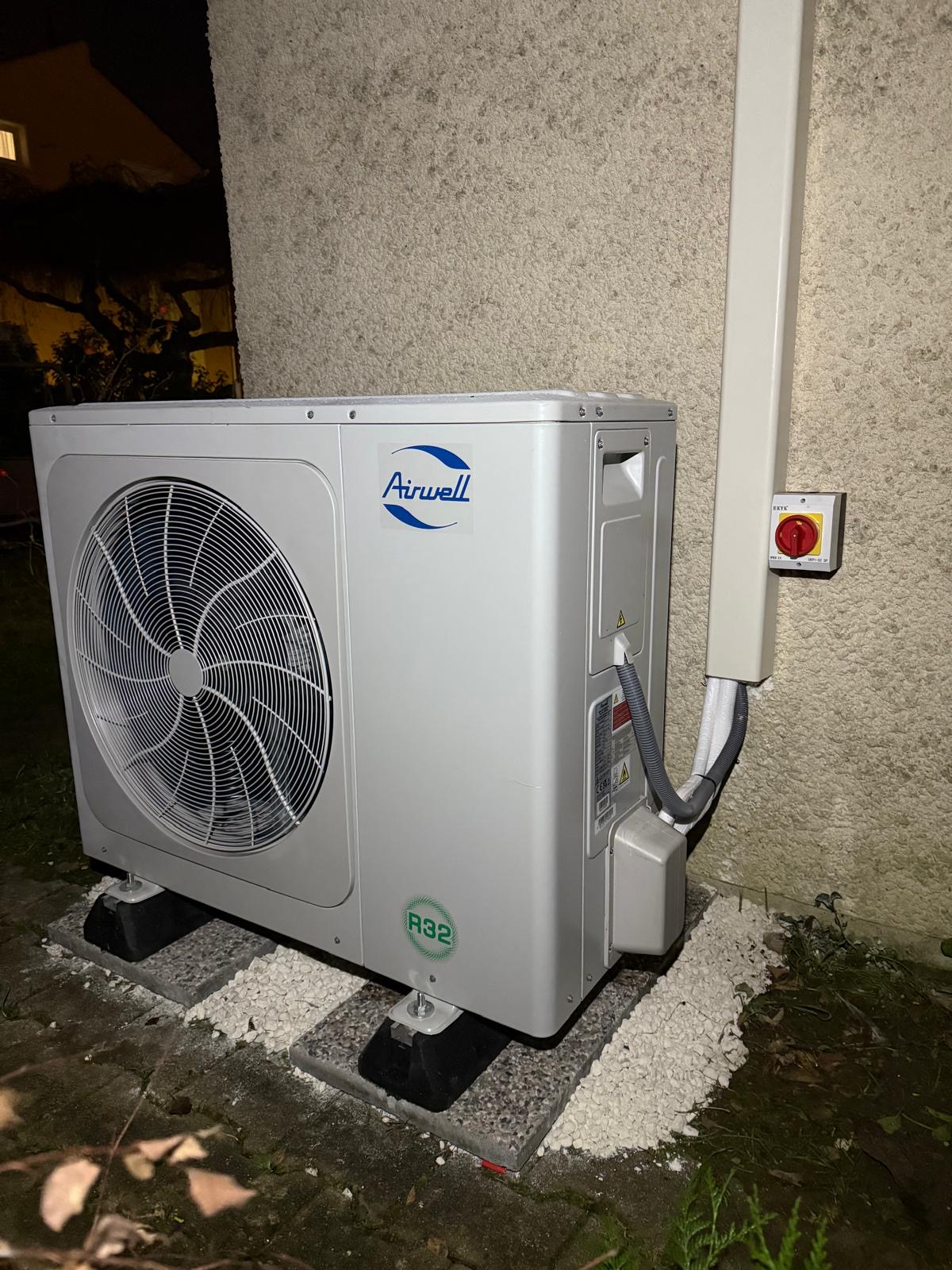 PAC air eau pour maison individuelle